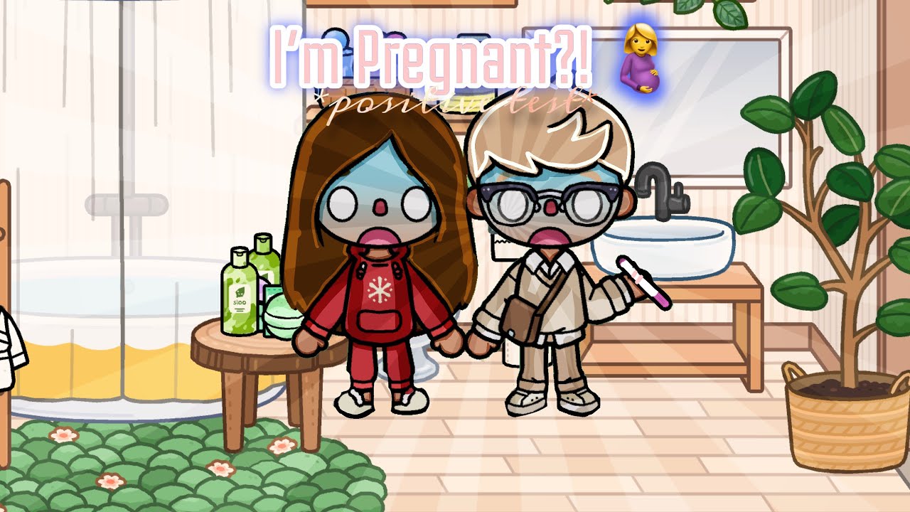 I’m Pregnant?! 🤰 *positive test* TOCA FAM RP YouTube