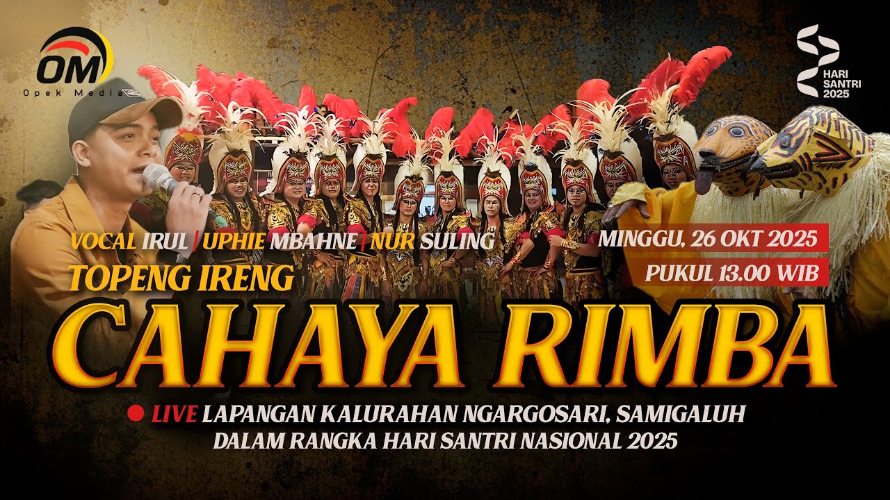 CAHAYA RIMBA Peringatan Hari Santri Kapanewon Samigaluh.