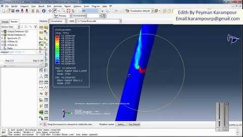 simulation crack growth in the femur bone under the the priodic load in Abaqus-Biomedical analysis