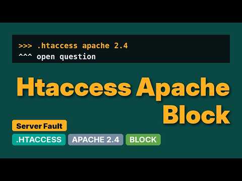 DevOps & SysAdmins: IP blocking with .htaccess in Apache 2.4 - Not Working