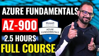AZ900 Azure Fundamentals Full Course | Azure Tutorial for Beginners