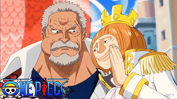Garp Is A Savage - King Stelly and Garp Funny Moments One Piece
