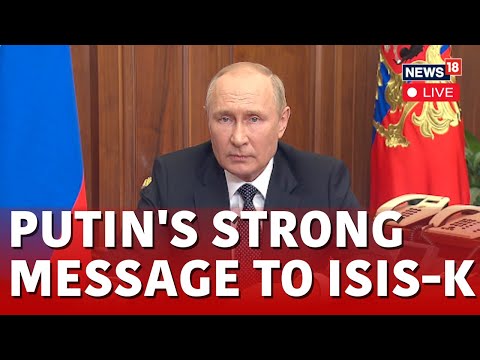 Putin News | Moscow Attack Live Updates | Putin Addreses Nation After Moscow Attack | Russia Ukraine