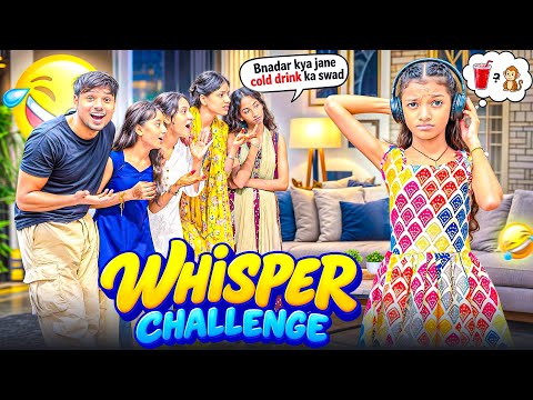 Whisper Challenge With Full Team 😂 *DARK COMEDY *