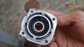 Cách thay bạc đạn đầu máy mài , máy cắt cầm tay đơn giản ai cũng làm được