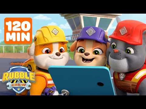 2 Hours of Mix’s Smartest Tablet Moments! 📱🛠️ | Rubble & Crew
