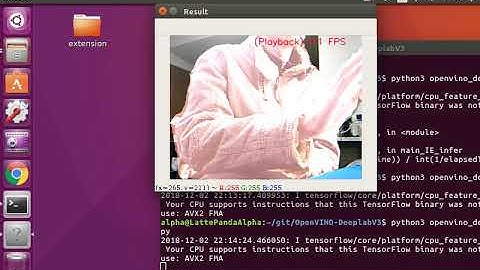 [4-5 FPS/Core m3 CPU only] OpenVINO+DeeplabV3+LattePandaAlpha RealTime semantic-segmentaion [Part.2]