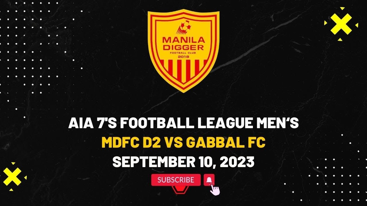 AIA 7's Football League Men’s MDFC D2 vs Gabbal FC (Full Game) September 10, 2023