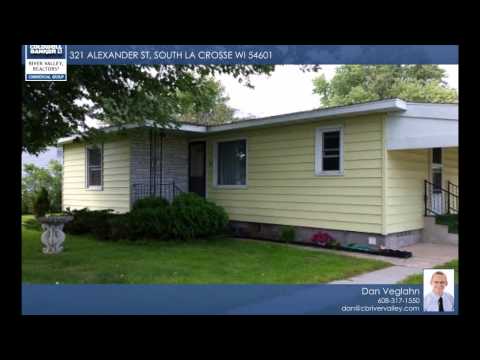 321 ALEXANDER ST, South La Crosse, WI home video tour