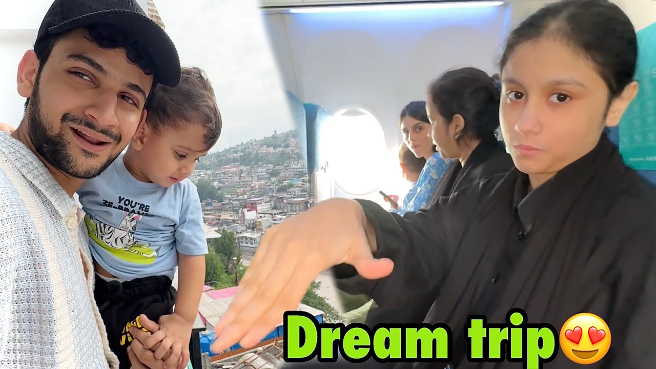 Fariha ki vacation ka last trip iske bad poora saal ghar mai😂 | Karachi to Kashmir😍