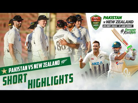 Short Highlights | Pakistan vs New Zealand | 1st Test Day 4 | PCB | MZ1L