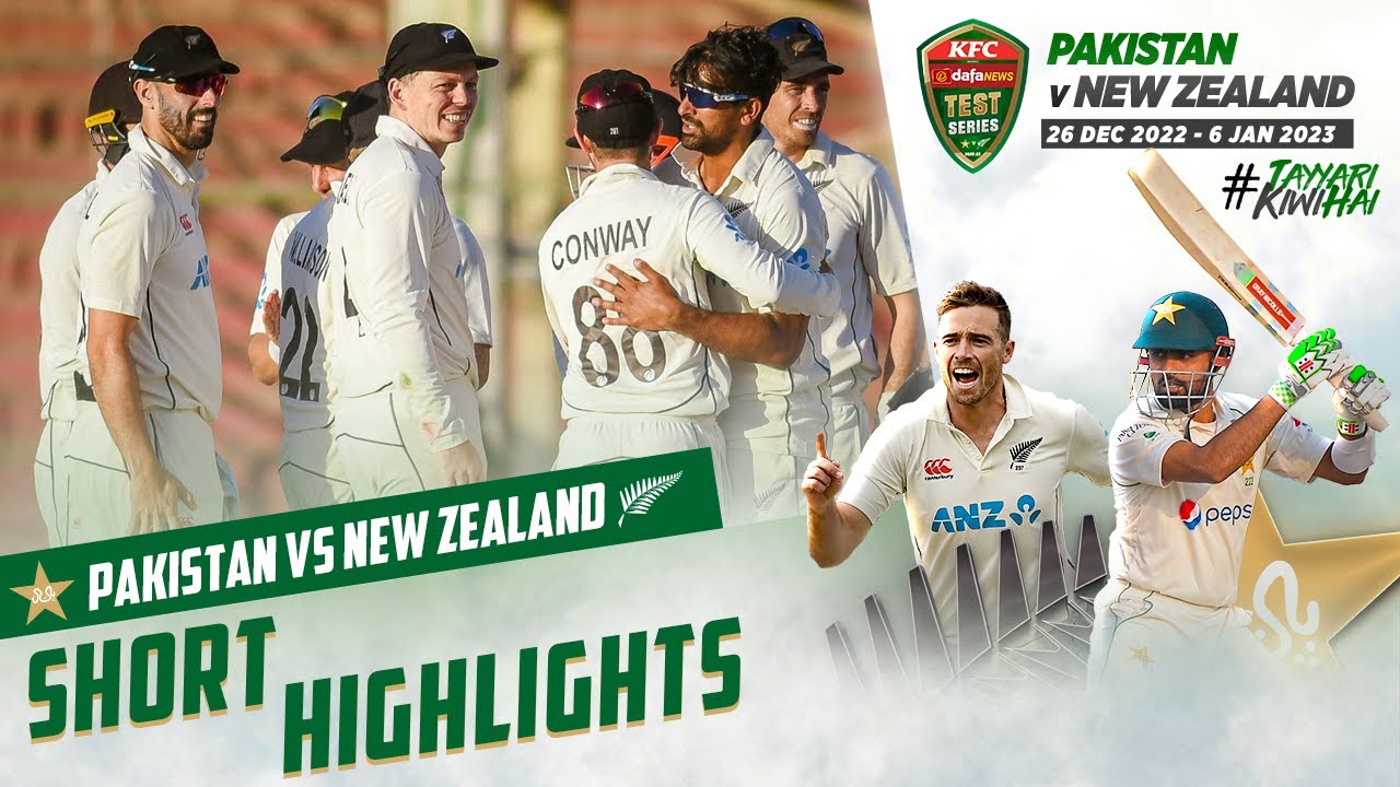 Short Highlights | Pakistan vs New Zealand | 1st Test Day 4 | PCB ...