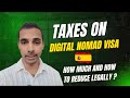 Spain Digital Nomad Visa Taxes 2025 💸 | How Much You Pay &amp; How To Reduce It Legally