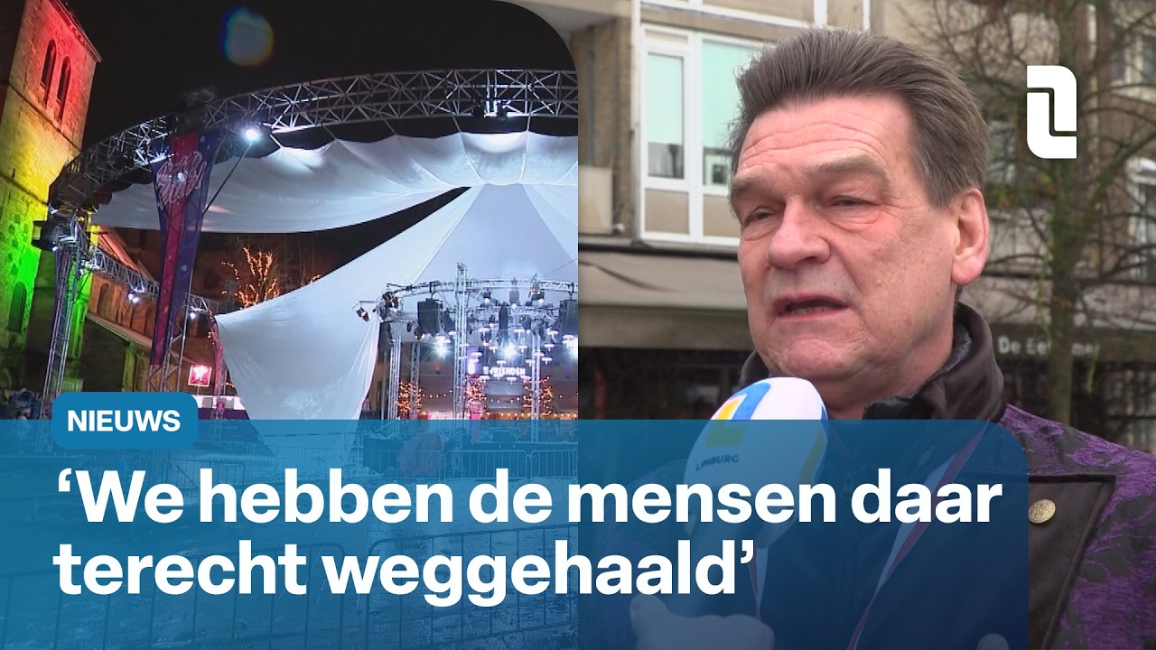 Het is stil op het Pancratiusplein in Heerlen op vastelaovesmaandag | L1 Nieuws