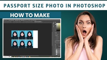 How to Make a Passport Size Photo in Photoshop | The Quick and Easy Way