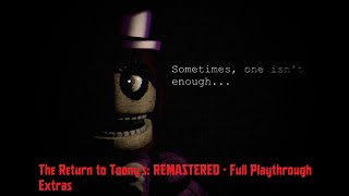 The Return to Toony's: REMASTERED - Full Playthrough Extras