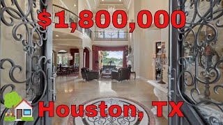 Step Into Luxury: Tour This $1.8M Modern Mansion Near Houston w\/ Pool, 5 Bed, 6.5 Bath, 7352 SqFt