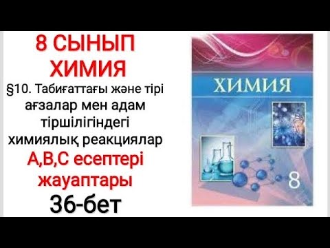 8 сынып 