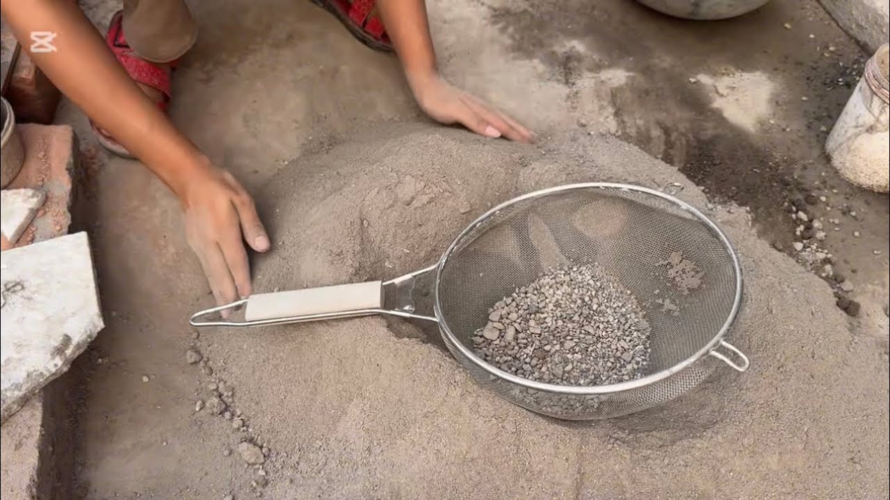 New vlog texture sifting and mixing 🔥|| kiya ap b is auto dubbing say pryshan to ya vlog dykho 👍🏻😃