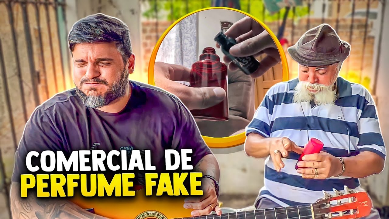 MANETIKIN CHAMOU LUIZ DO SOM PRA FAZER UM COMERCIAL DE PERFUME FAKE 🤣 | MANETIKIN