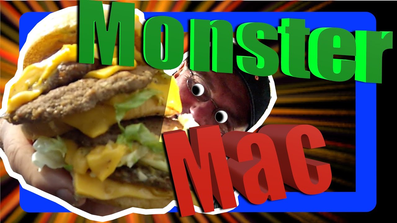 McDonalds MONSTER MAC | Secret Menu - YouTube