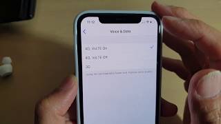 iPhone 11 Pro: How to Switch to 4G / VoLTE / 3G (Voice & Data) screenshot 4