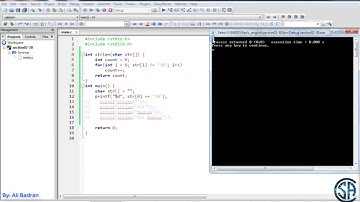 String Length Function - strlen() | C Programming | Must Watch