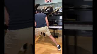 How to get kicked out of a piano store