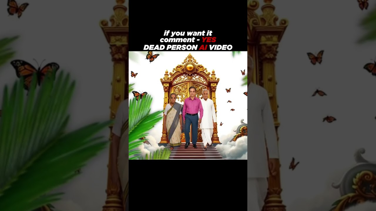 Dead Person Ai Wedding Video 