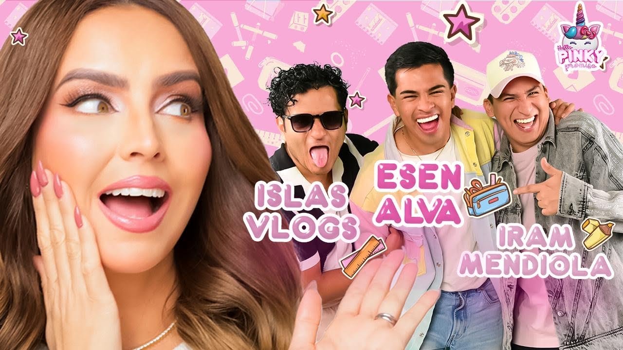 Esen Alva, Islas Vlogs e Iram Mendiola en Pinky Promise T. 8 - EP. 4