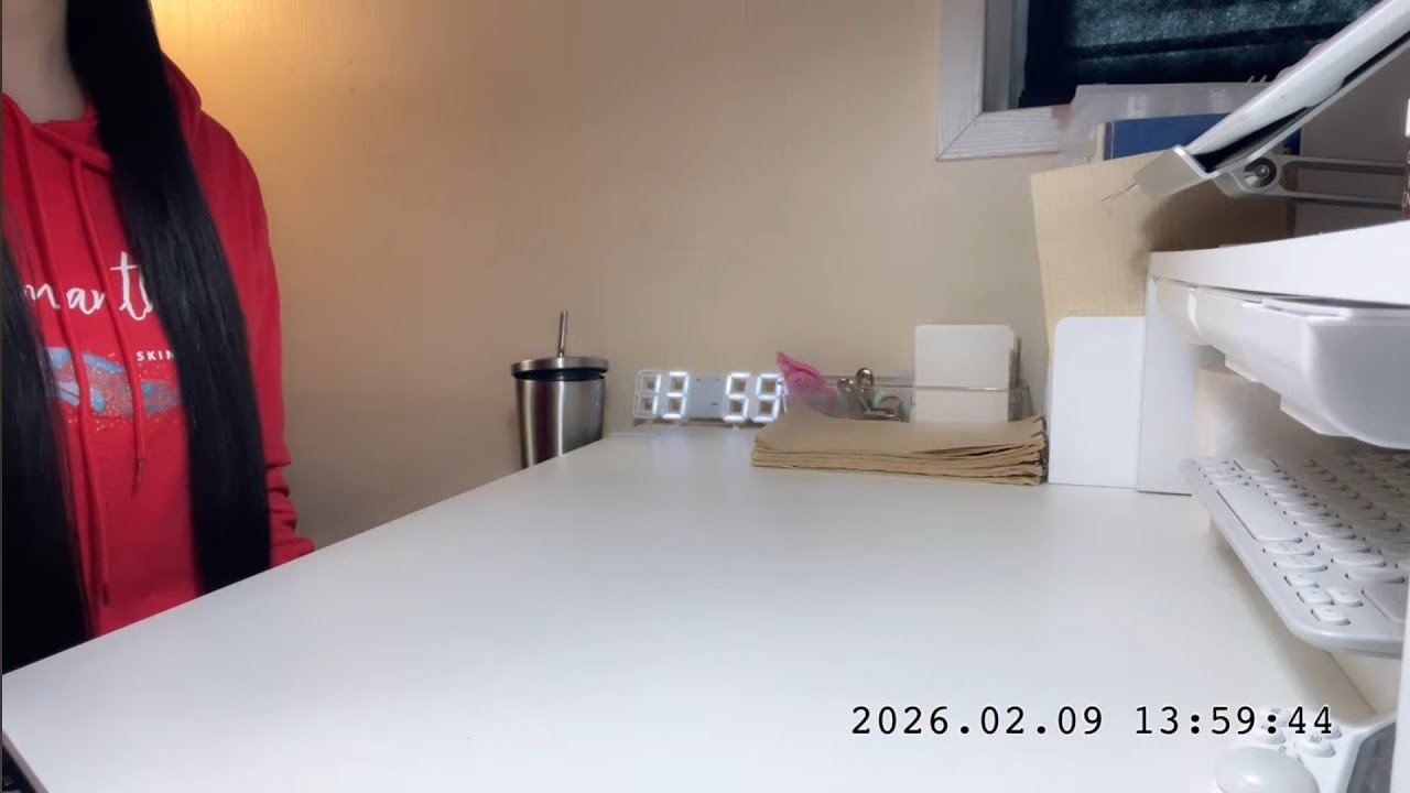 [스터디윗미] 음소거x Study With Me 공부루틴 수험생 시험 백색소음 스터디 빗소리