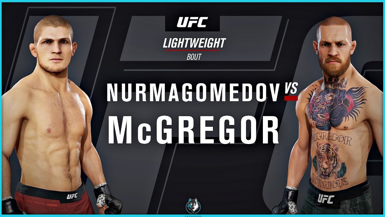 Ea Sports Ufc 3 Khabib Nurmagomedov Vs Conor Mcgregor Simulation Ps4 Pro Gameplay Youtube
