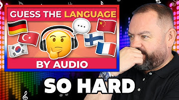 GUESS THE LANGUAGE BY AUDIO 💬 | Geography Quiz REACTION | OFFICE BLOKES REACT!!