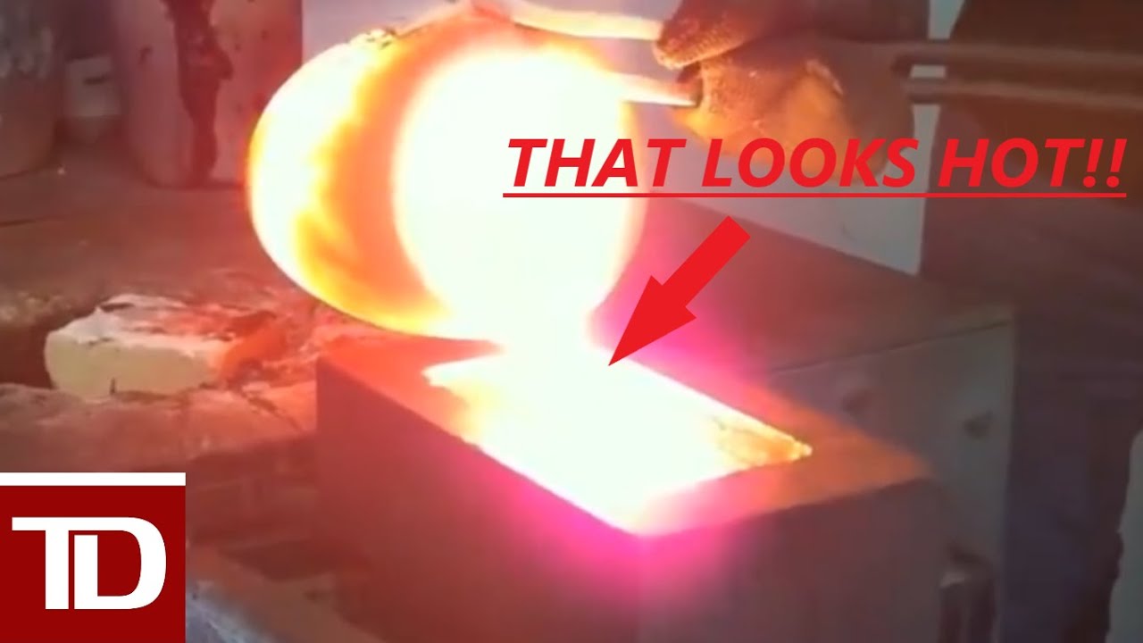 How GOLD is Made and How its melted YouTube