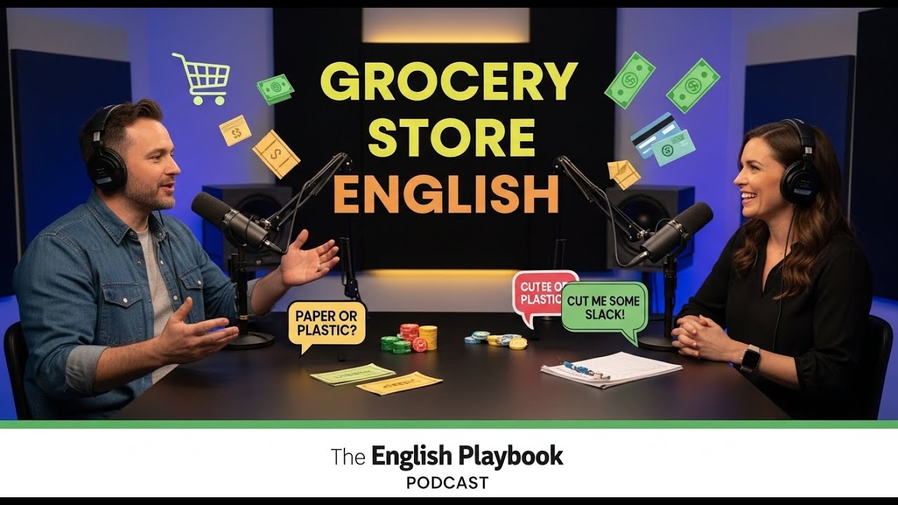 Essential Grocery Store English: Shopping Vocabulary & Checkout Phrases for English Learners