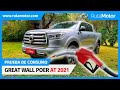 ⛽ Test de consumo Great Wall Poer Deluxe AT 2021 -  ¿Será realmente eficiente en carretera? 🤔