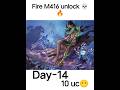 unlock fireM416 💀🔥 target on 20th February||#gameplay #bgmi #livestreamer