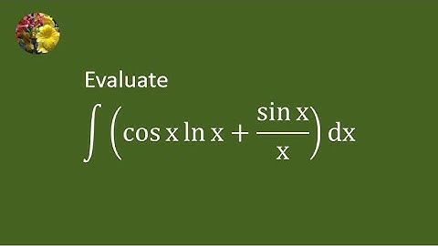 2012 MIT Integration Bee, qualifying test problem # 12 (Mis-1229)