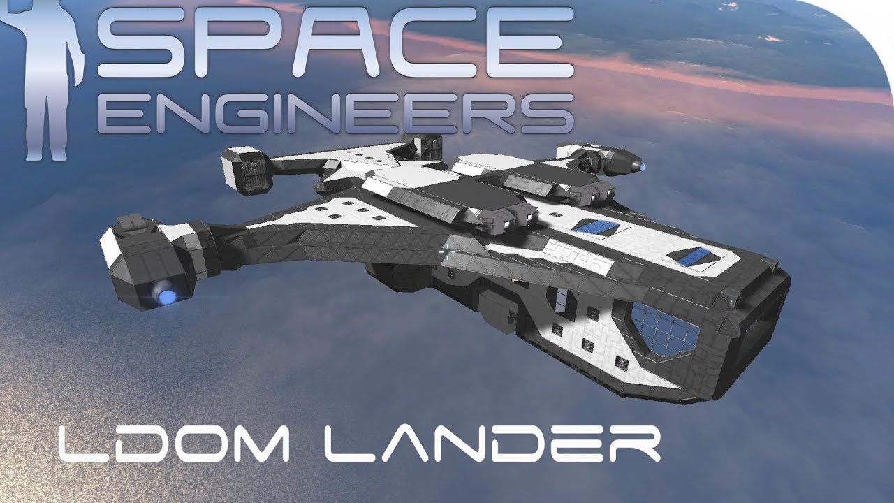 Space Engineers Last Days On Mars Lander Side Project YouTube
