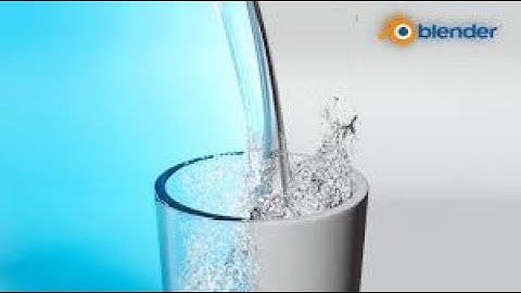 Realistic Water Physics in Blender under 3 min – Mantaflow Test