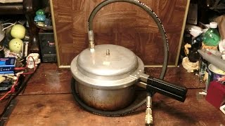 Diy Vacuum Chamber From Old Pressure Cooker
