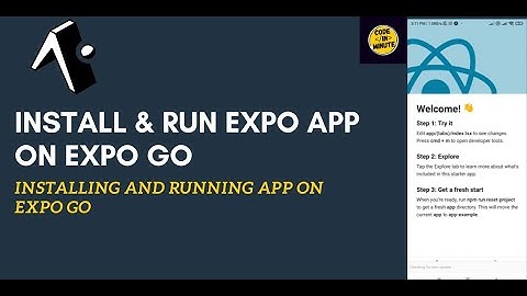 Installing Expo React Native App and Running on Expo Go #1 #expo #reactnative