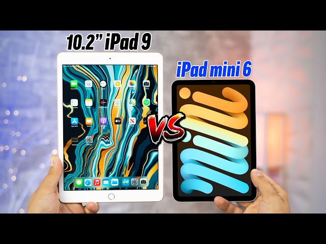 Apple iPad 9 vs iPad Mini 6: Which is better?