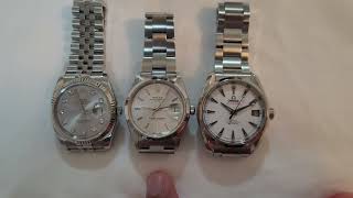 Size Matters? Comparing a 34mm, 36mm and 38mm Rolex and Omega