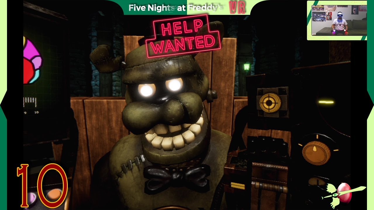 10 YEAR OLD ON FIVE NIGHTS AT FREDDY'S: HELP WANTED VR 