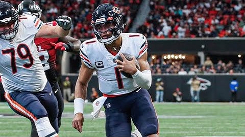 Justin Fields Highlights VS Atlanta Falcons