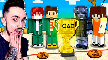 ФИНАЛЬНАЯ ИГРА В КАЛЬМАРА В МАЙНКРАФТ!