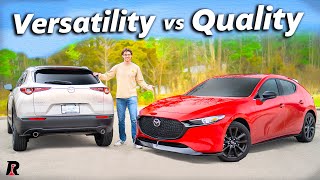 2024 Mazda3 vs Mazda CX30 / Open and Shut?