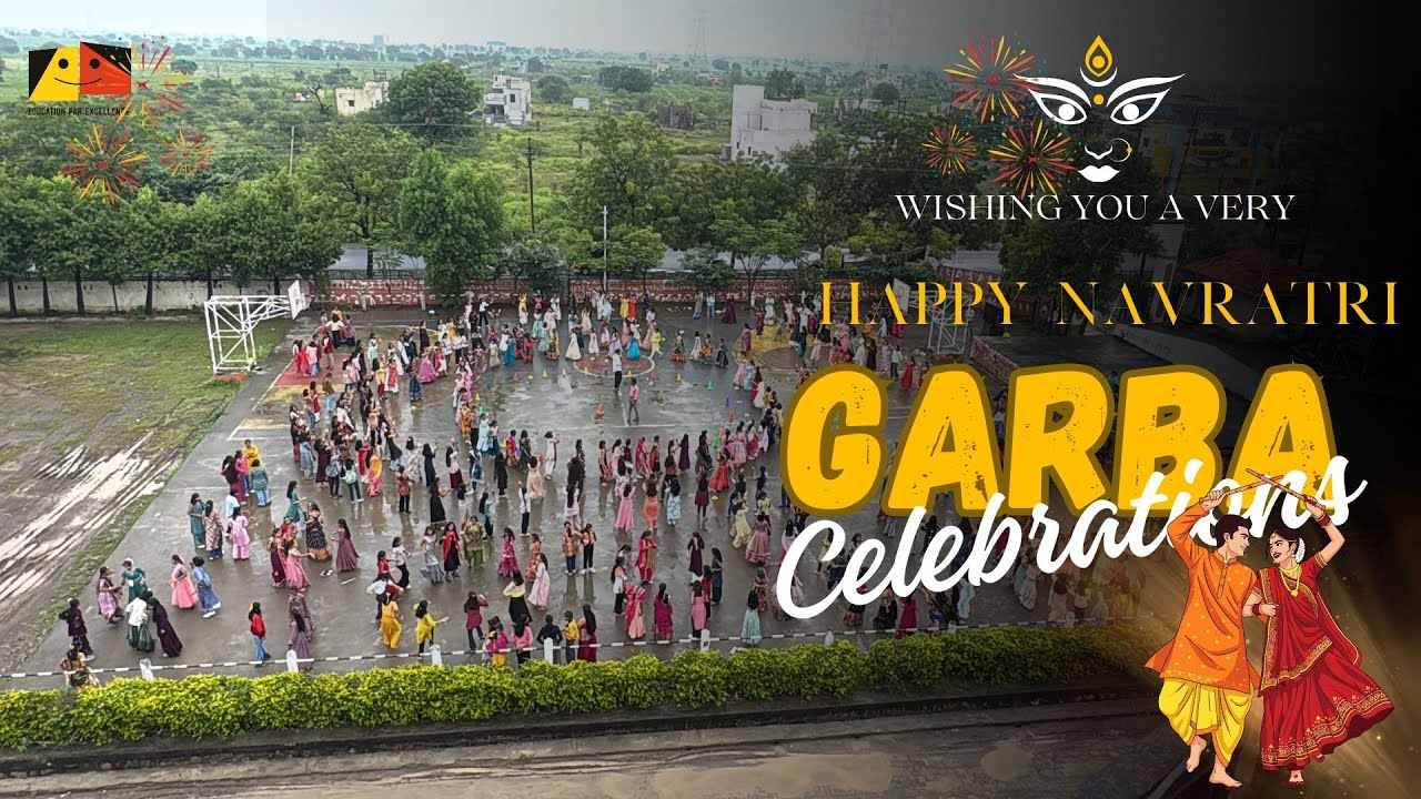 ✨ Garba Celebration 2025 | Alphores Swarnleela International School | Nursery to Class 12 Students ✨