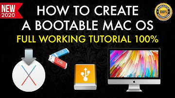 How To Create A Bootable Mac OSX / MacOS USB Install Drive (Full Tutorial 2020 / Works 100%)
